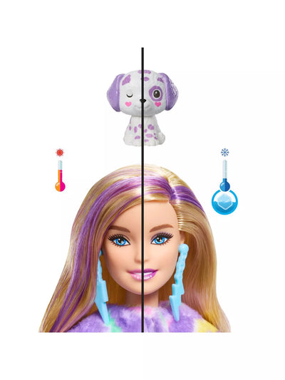 Barbie Cutie Reveal Colour Dream Doll With Bear Plus 10 Surprises