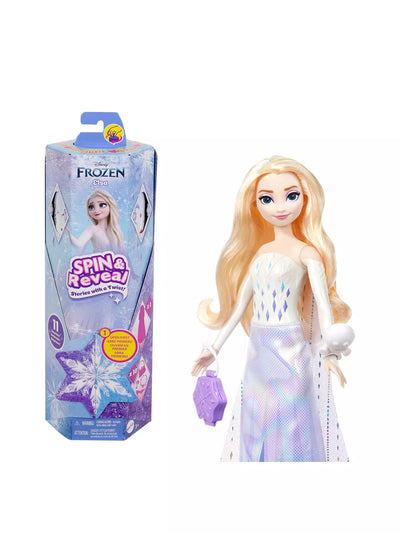 Disney Frozen Elsa Spin And Reveal Elsa Doll