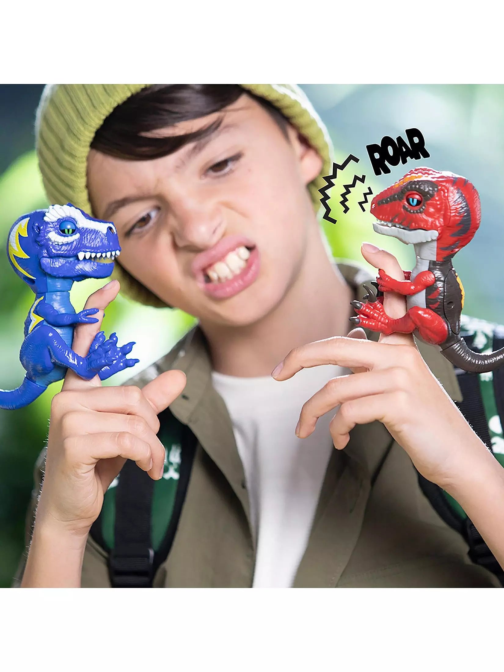 Roaring Dinosaurs Interactive Raptor Slash
