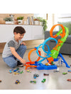 Hot Wheels 4 Loop Crash Out Playset