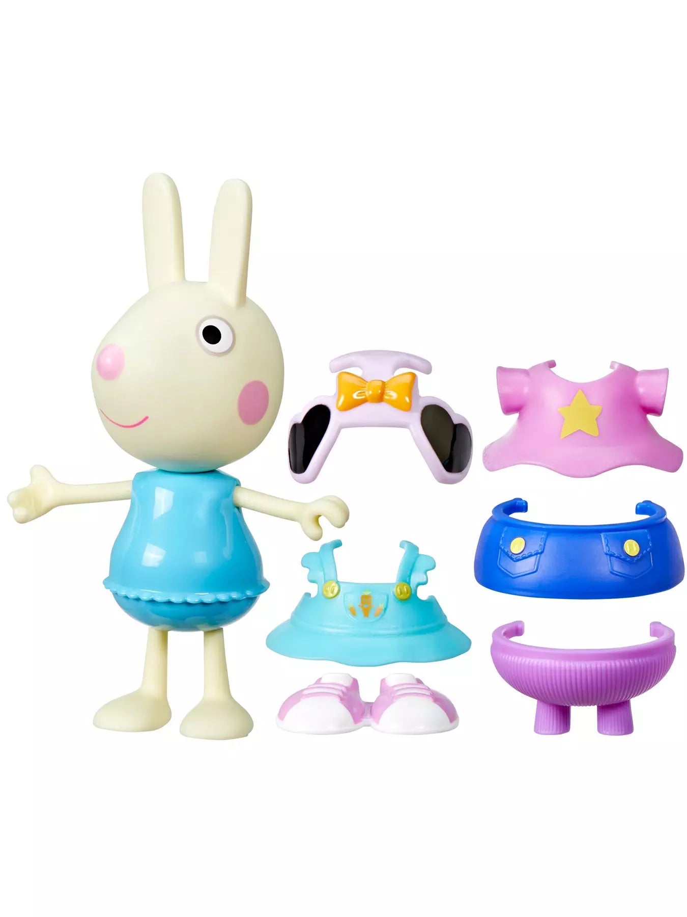 Peppa Pig Dress UP Friends Figure Rebecca Rabbit