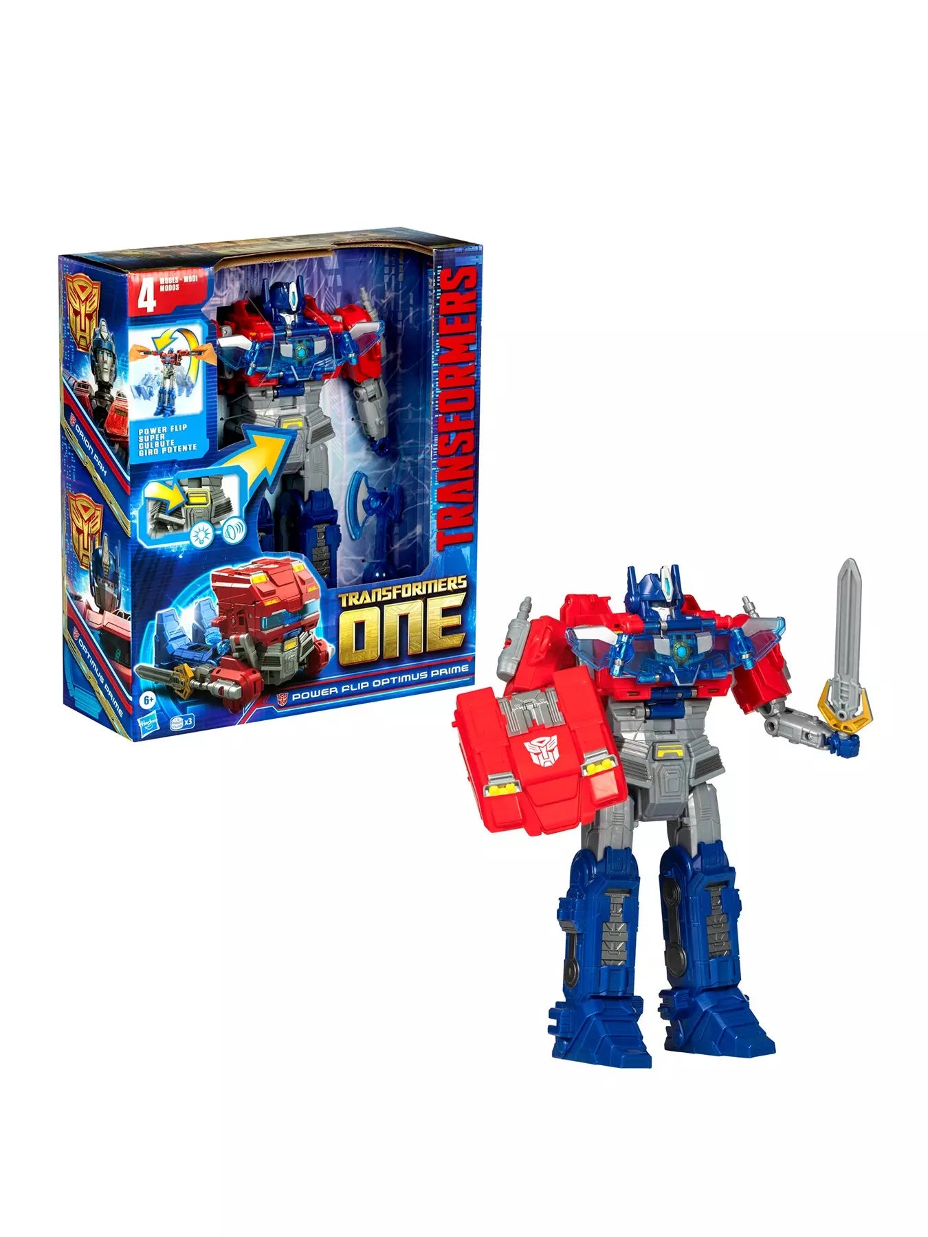 Transformers Power Flip Optimus Prime