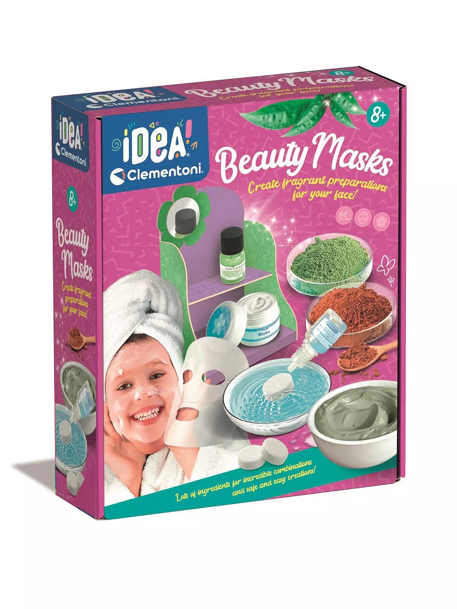 Clementoni Idea Create Your Own Natural Beauty Masks