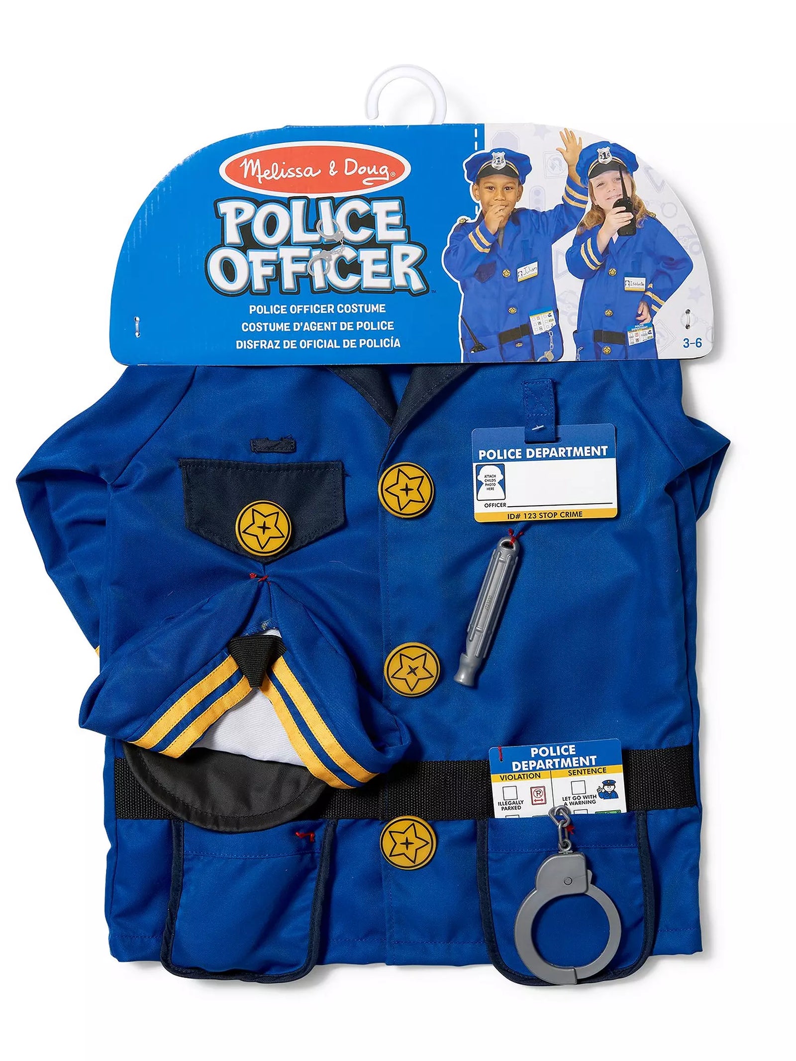 Melissa & Doug Police Officer Costume