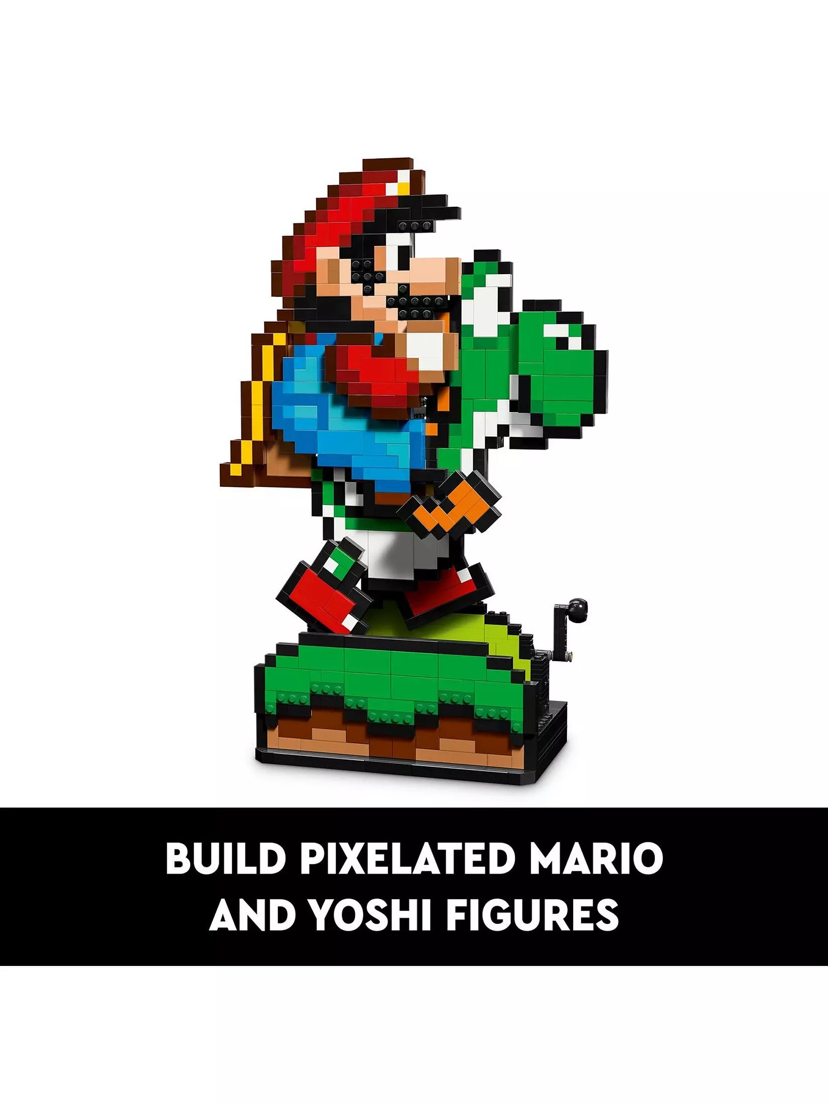 Lego Super Mario 71438 Super Mario World Mario And Yoshi Interactive Model Set