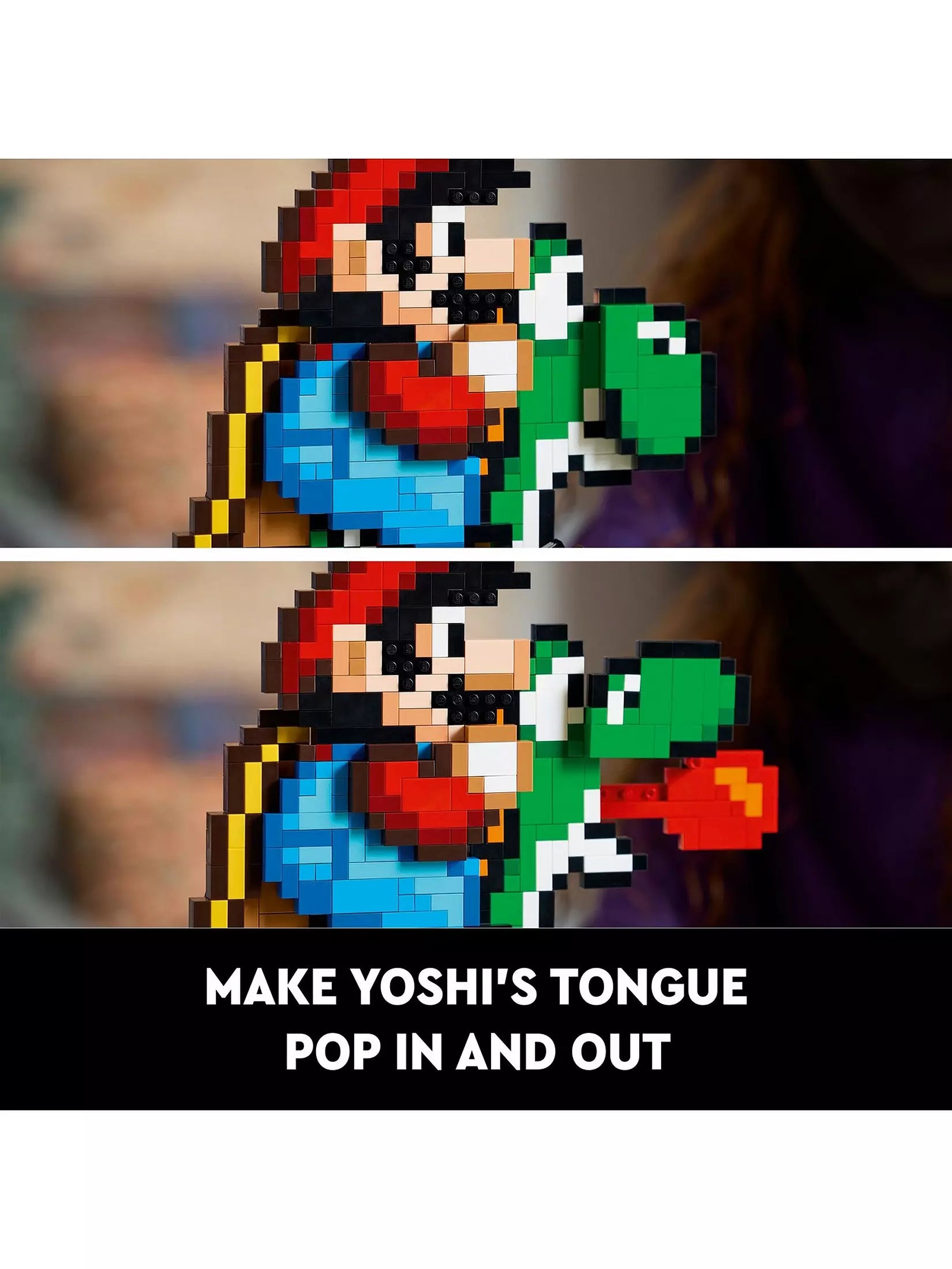 Lego Super Mario 71438 Super Mario World Mario And Yoshi Interactive Model Set