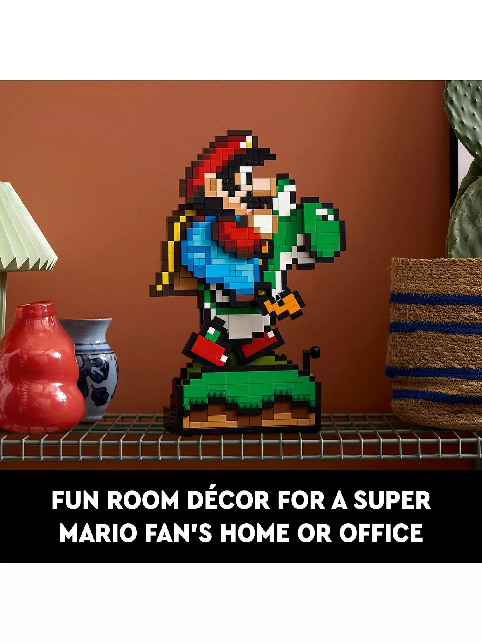 Lego Super Mario 71438 Super Mario World Mario And Yoshi Interactive Model Set