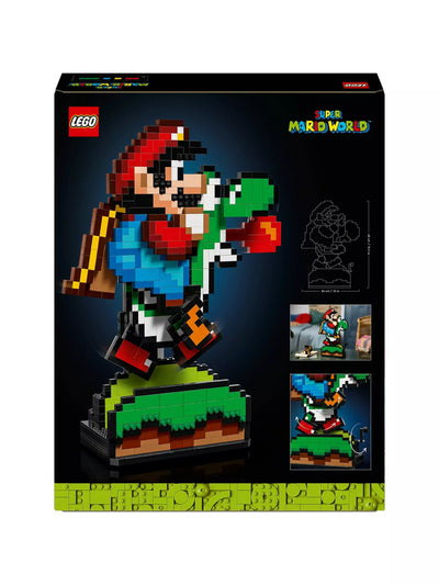 Lego Super Mario 71438 Super Mario World Mario And Yoshi Interactive Model Set