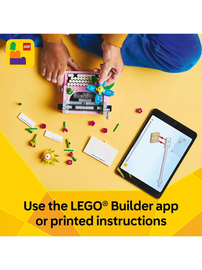 Lego Creator 31169 Typewriter With Flowers