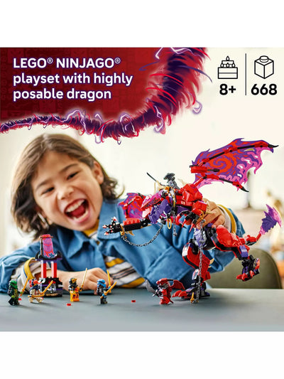 Lego Ninjago 71832 Thunderfang Dragon Of Chaos