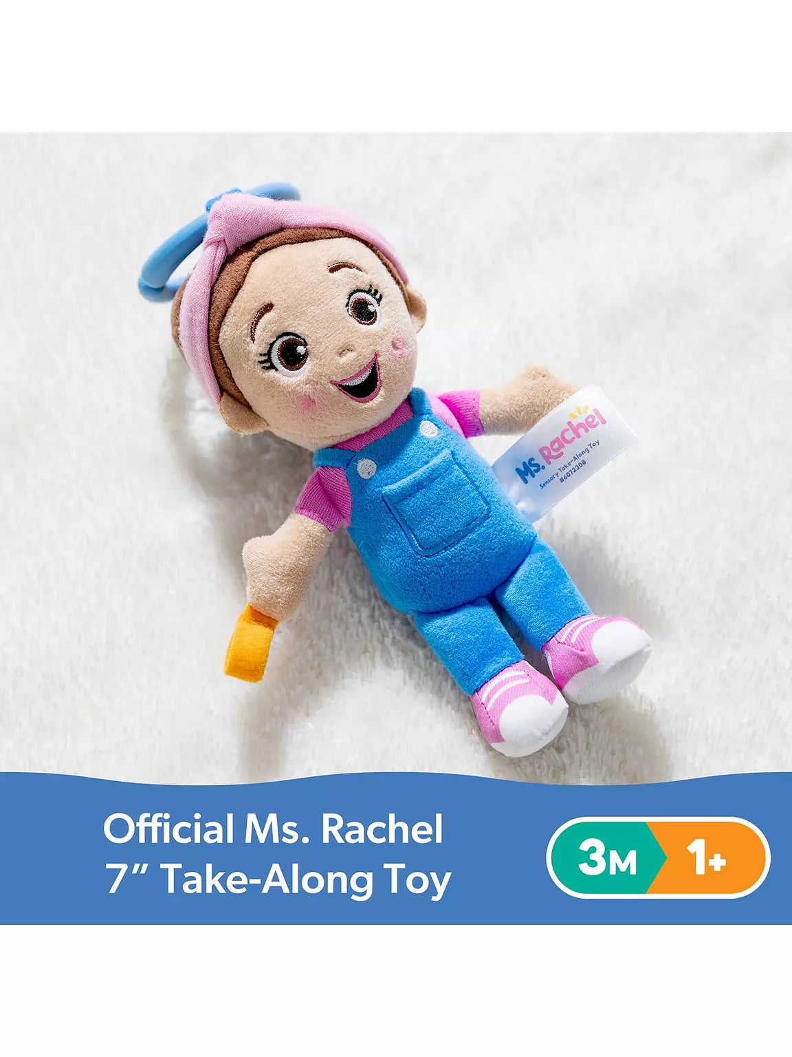 Ms. Rachel Sensory Take Along Soft Toy