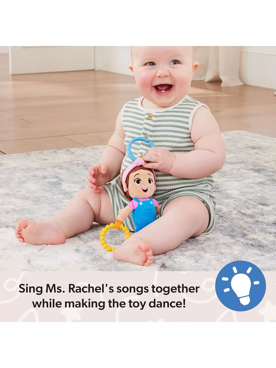 Ms. Rachel Sensory Take Along Soft Toy