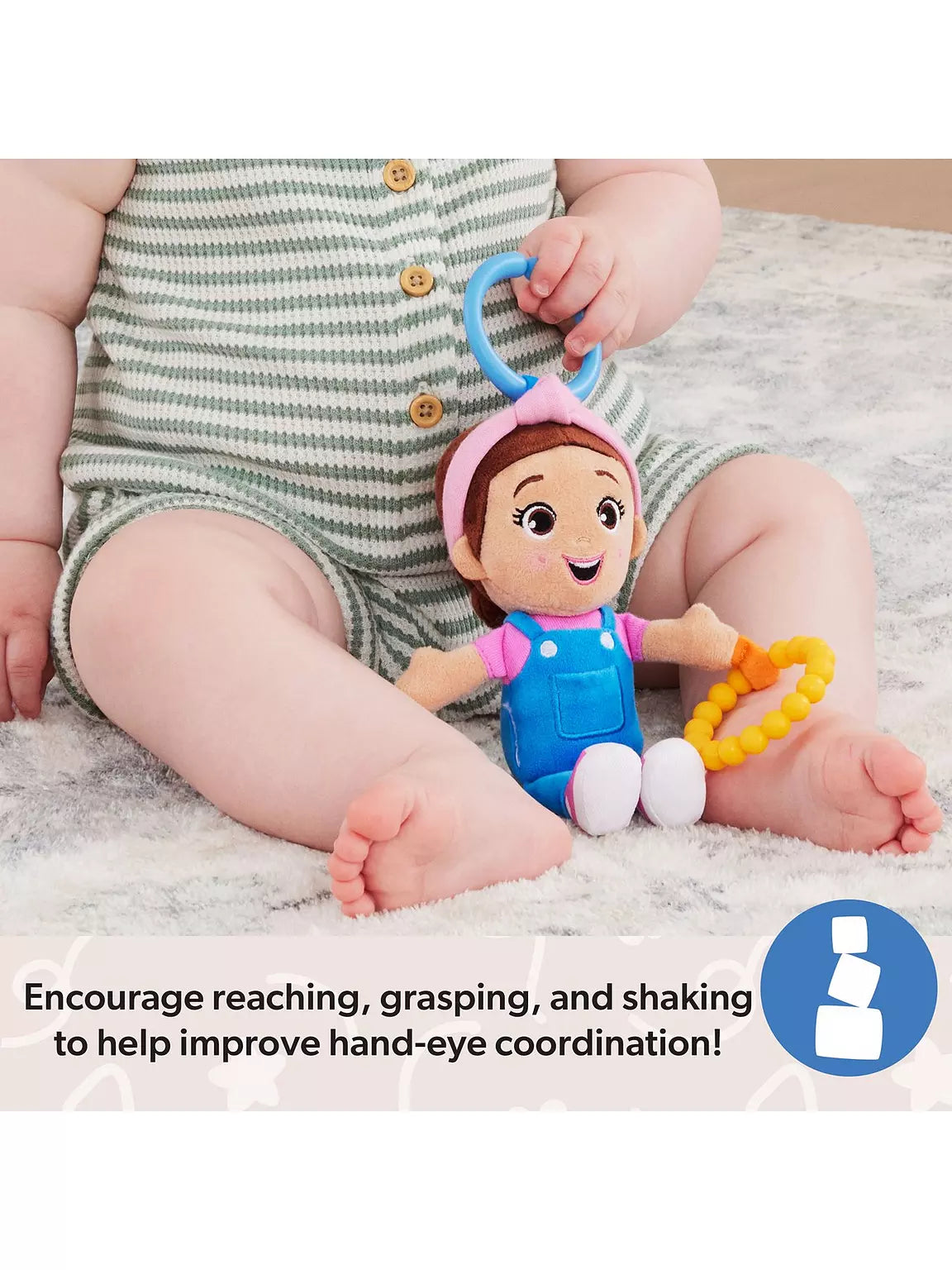 Ms. Rachel Sensory Take Along Soft Toy