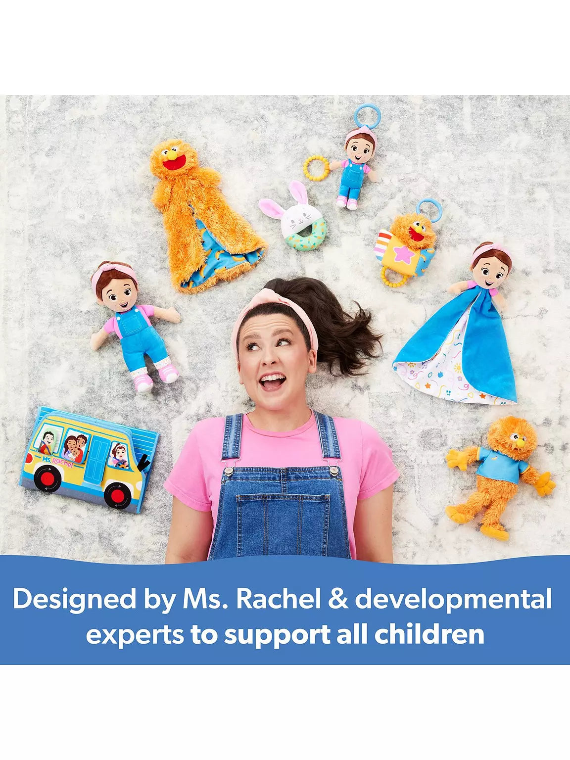 Ms. Rachel Sensory Take Along Soft Toy