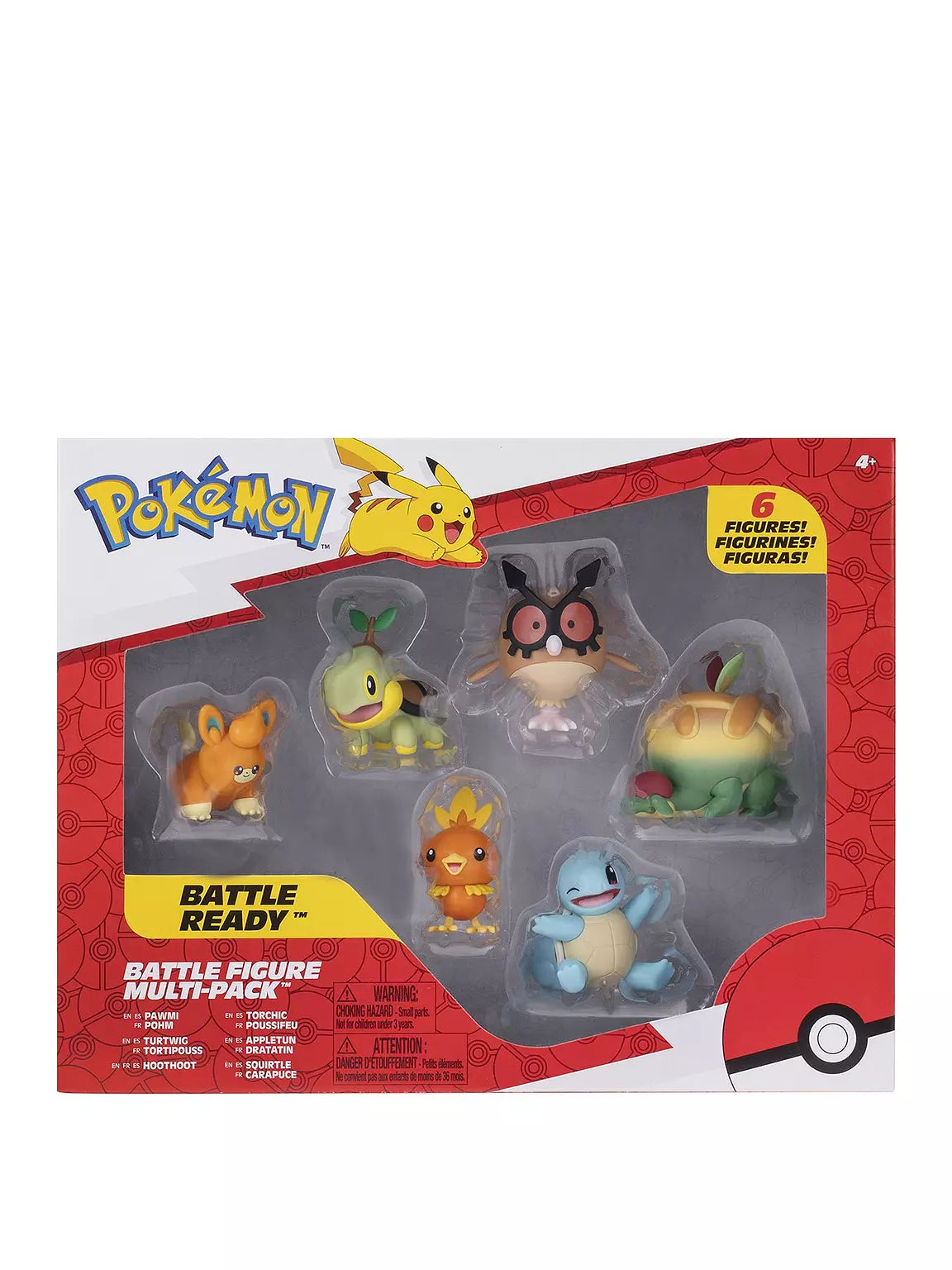 Pokemon Battle Figure Pack 6pc