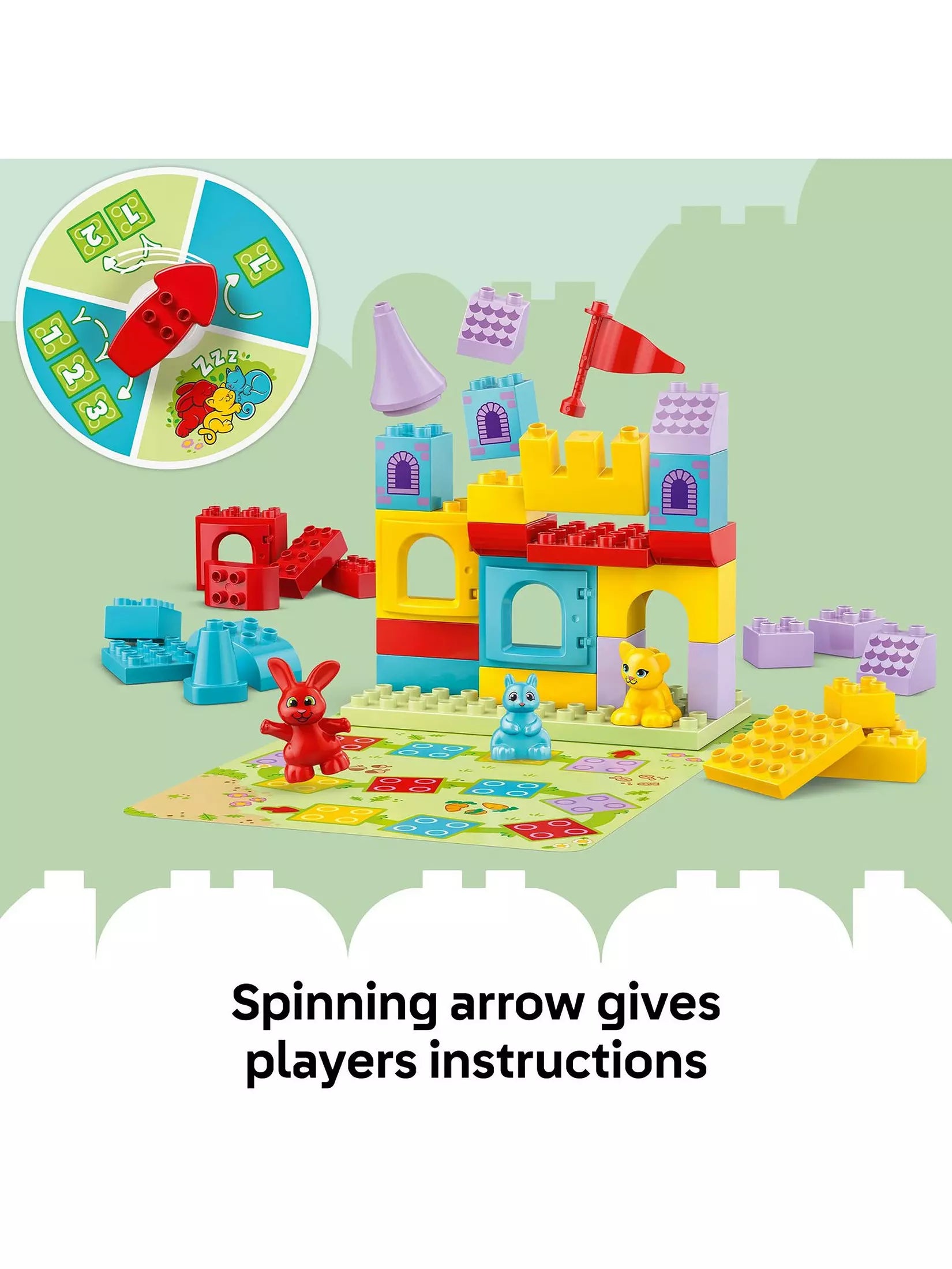 Lego Duplo 10450 Hopsy's Castle Game