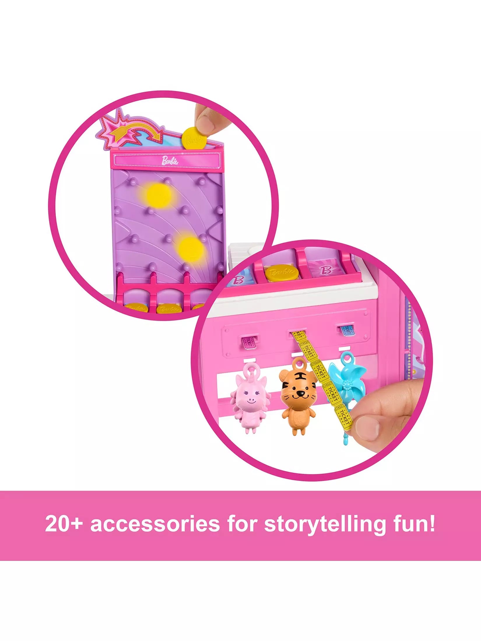 Barbie Beach Detectives Cotton Candy And Game Playset