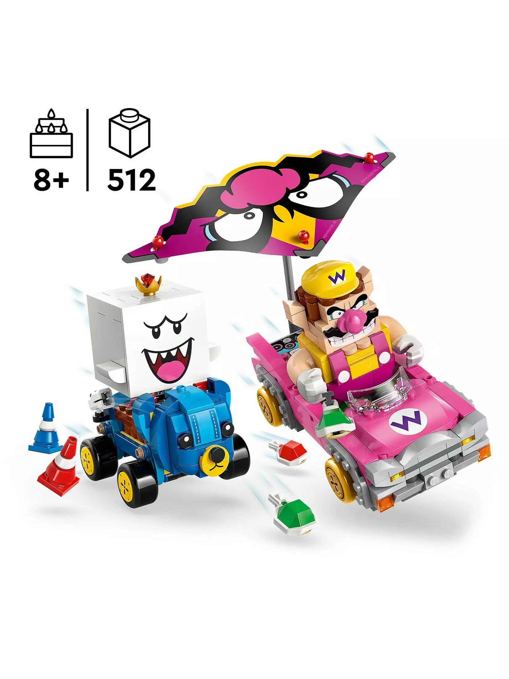 Lego Super Mario 72038 Wario And King Boo