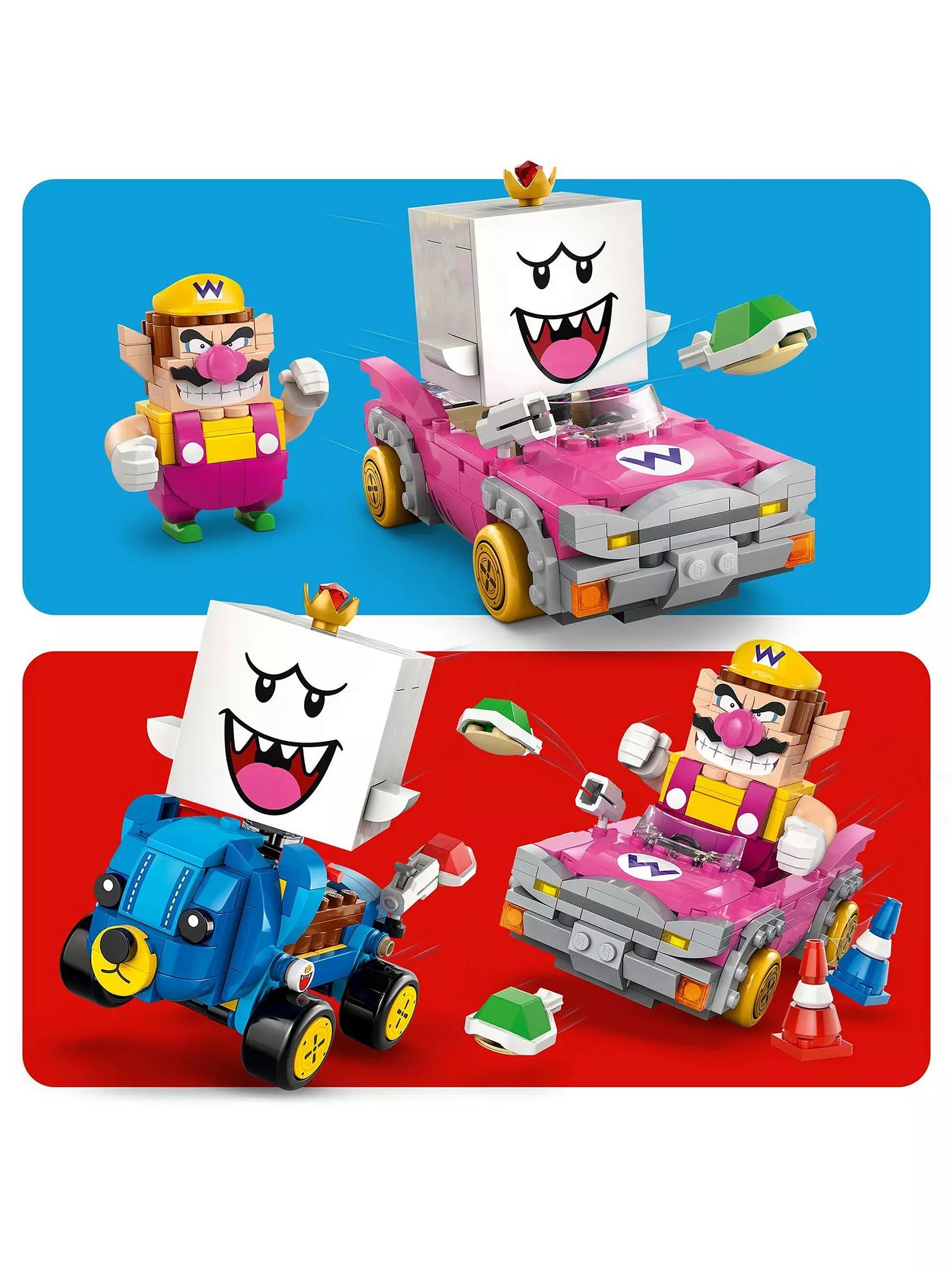 Lego Super Mario 72038 Wario And King Boo