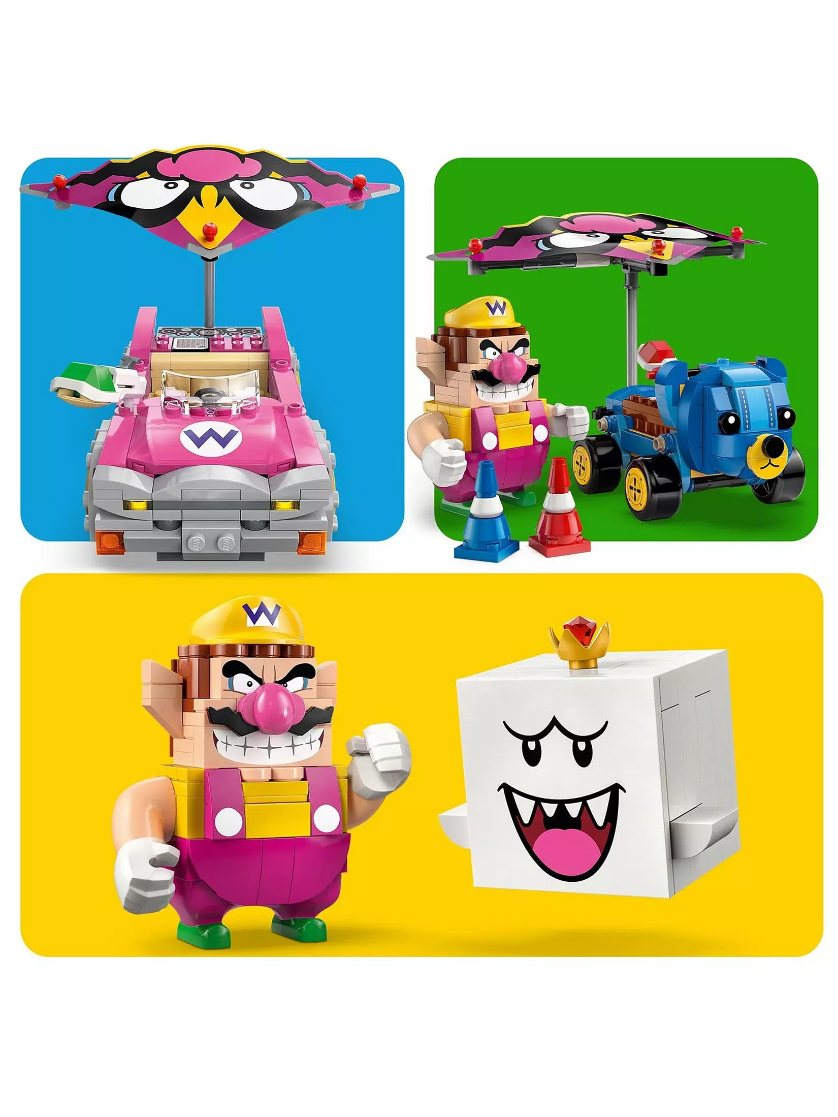 Lego Super Mario 72038 Wario And King Boo