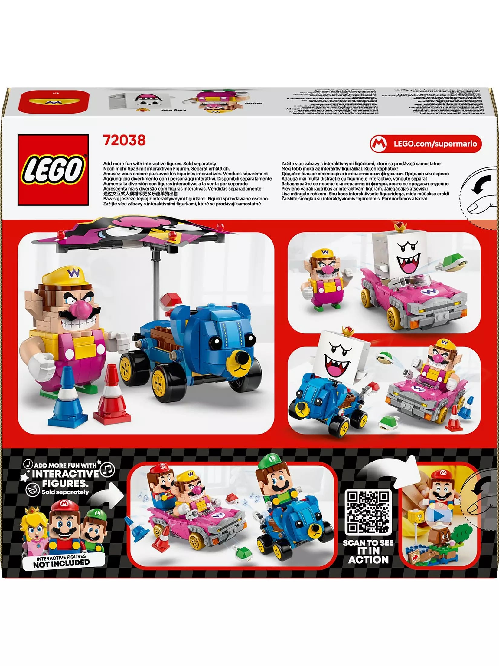Lego Super Mario 72038 Wario And King Boo