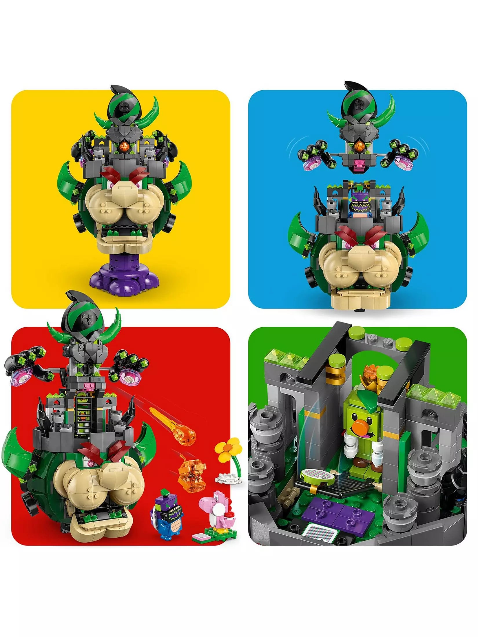 Lego Super Mario 72042 Prince Florian And Castle Bowser