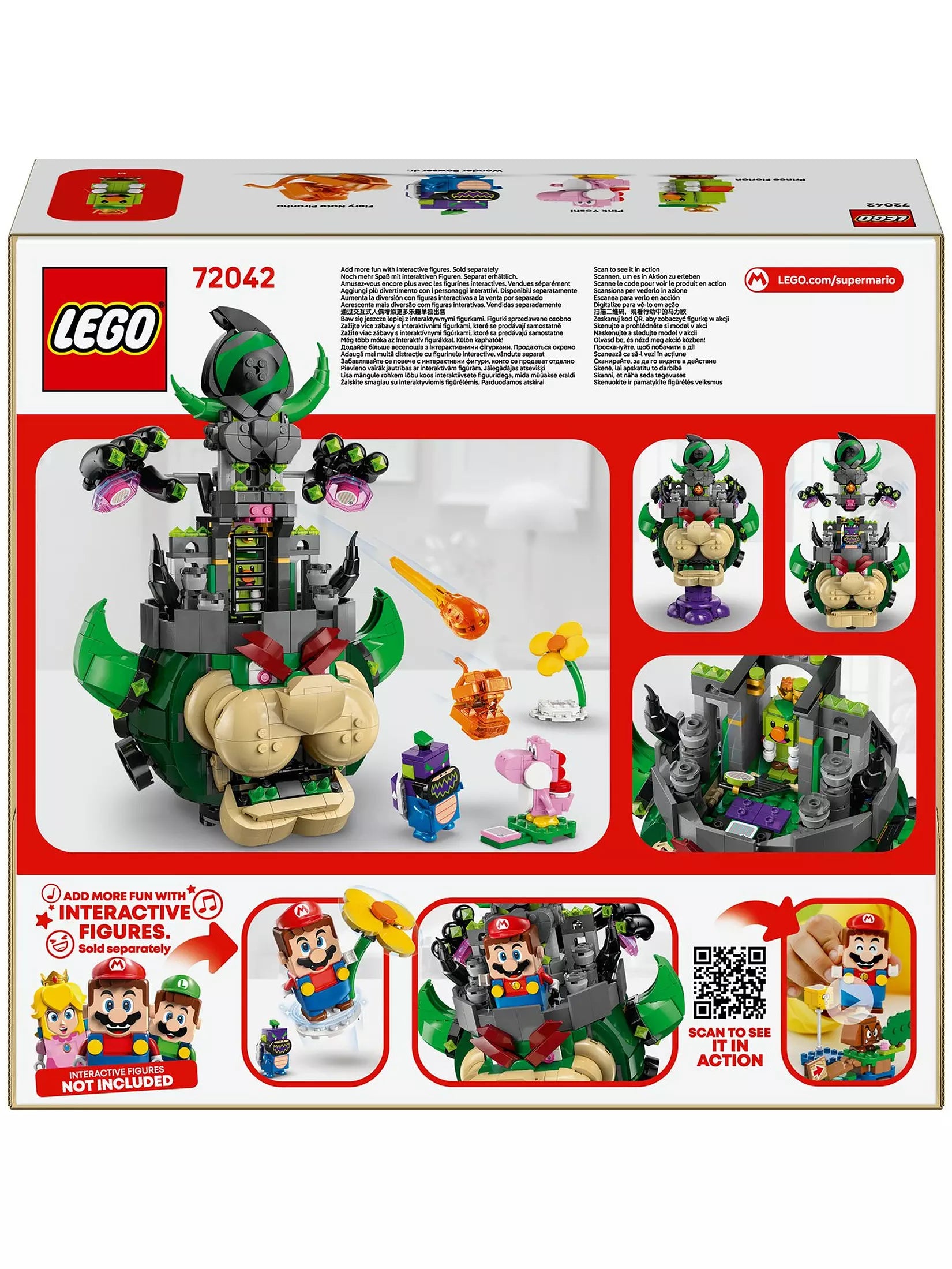 Lego Super Mario 72042 Prince Florian And Castle Bowser