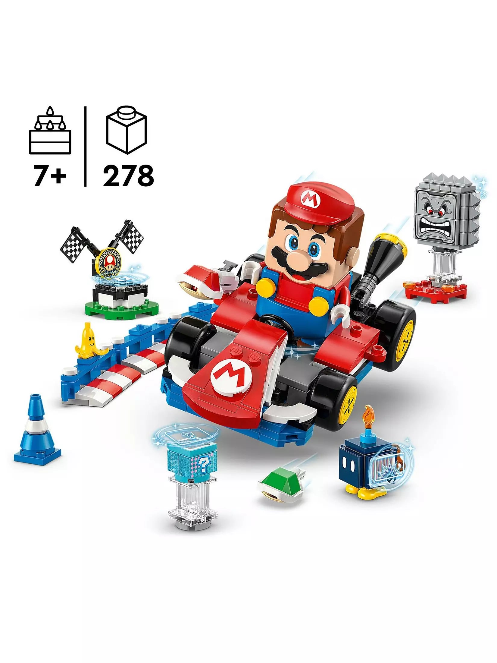 Lego Super Mario 72043 Interactive Lego Mario Standard Kart