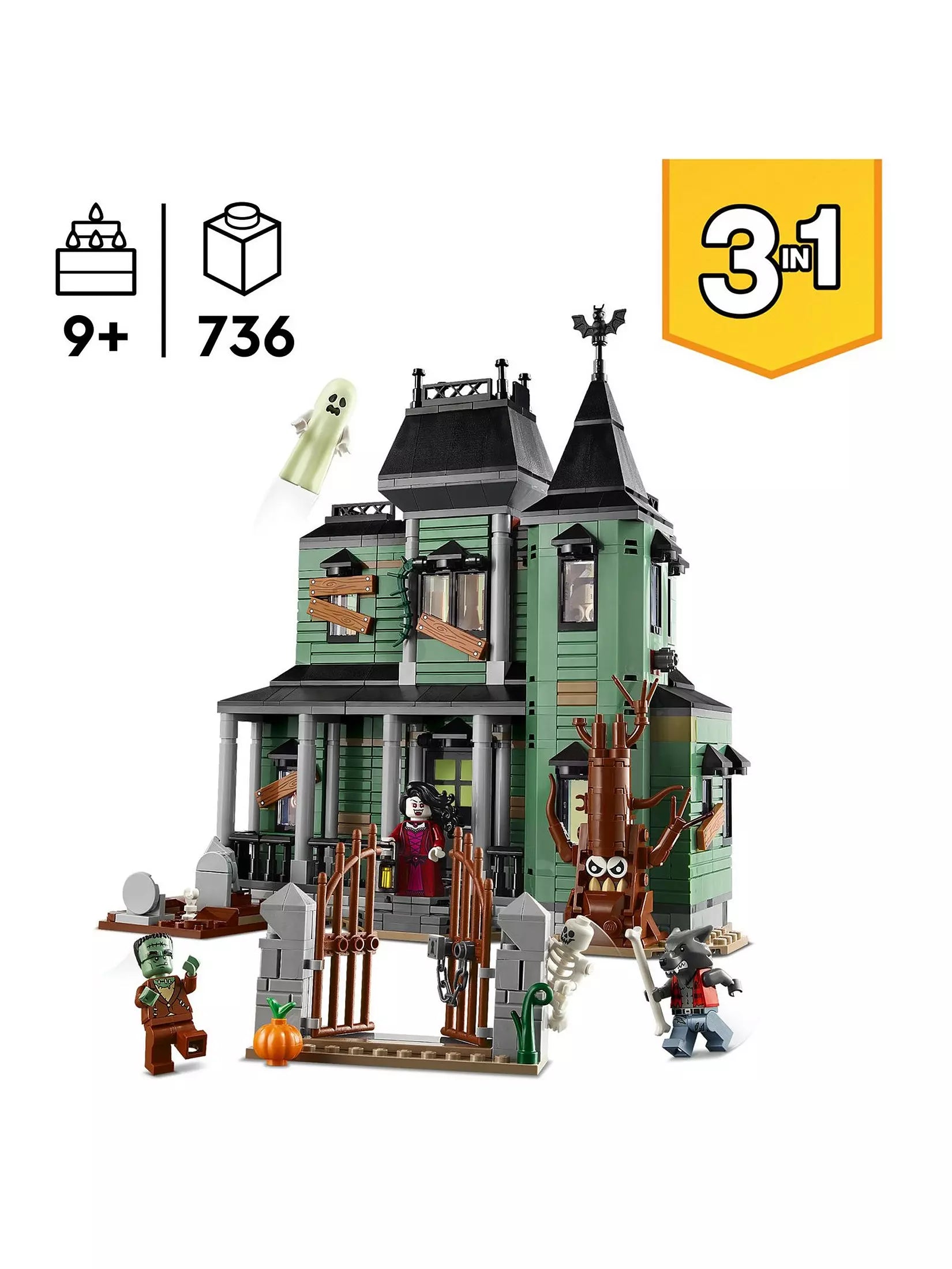 Lego Creator 31167 Haunted Mansion