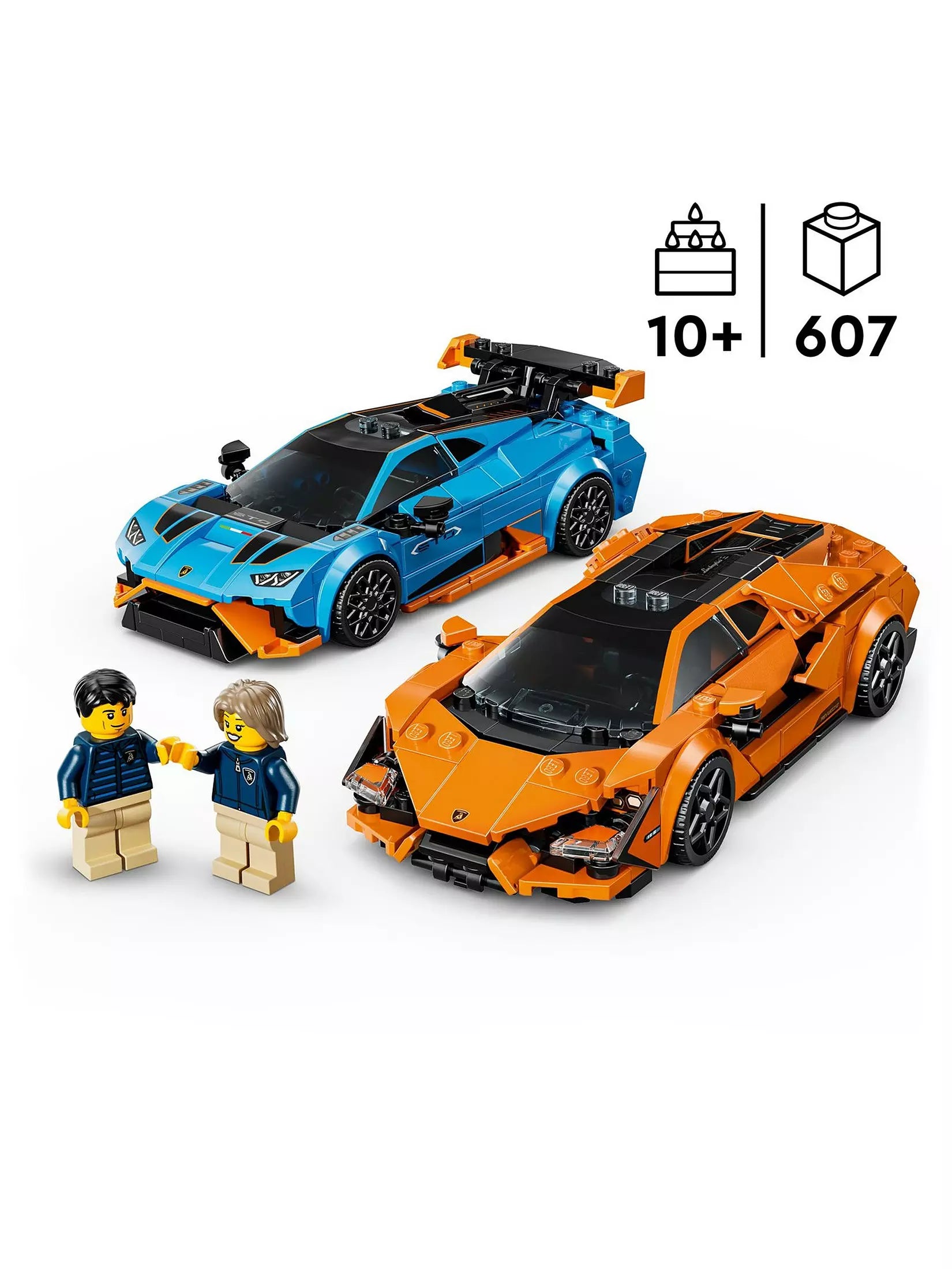 Lego Speed Champions 77238 Lamborghini Revuelto And Lamborghini Huracan STO