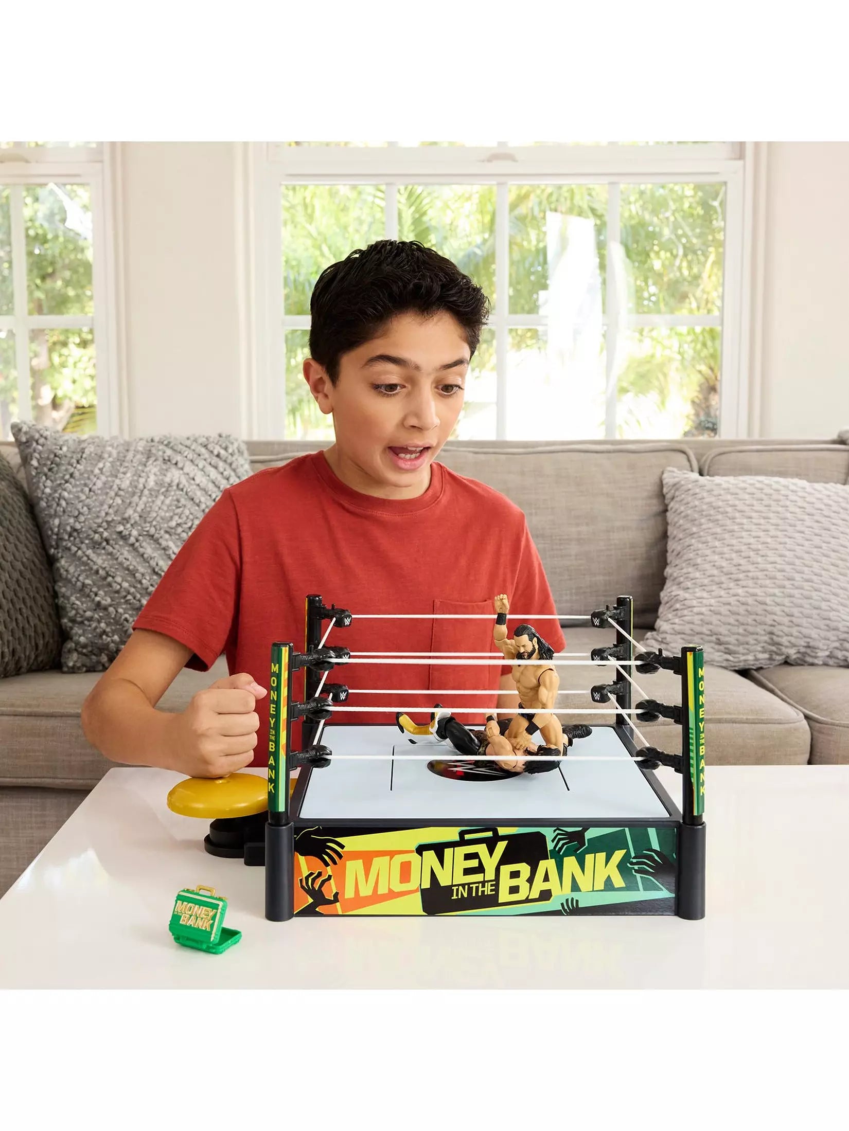 WWE Money In The Bank Cash In Ring Playset