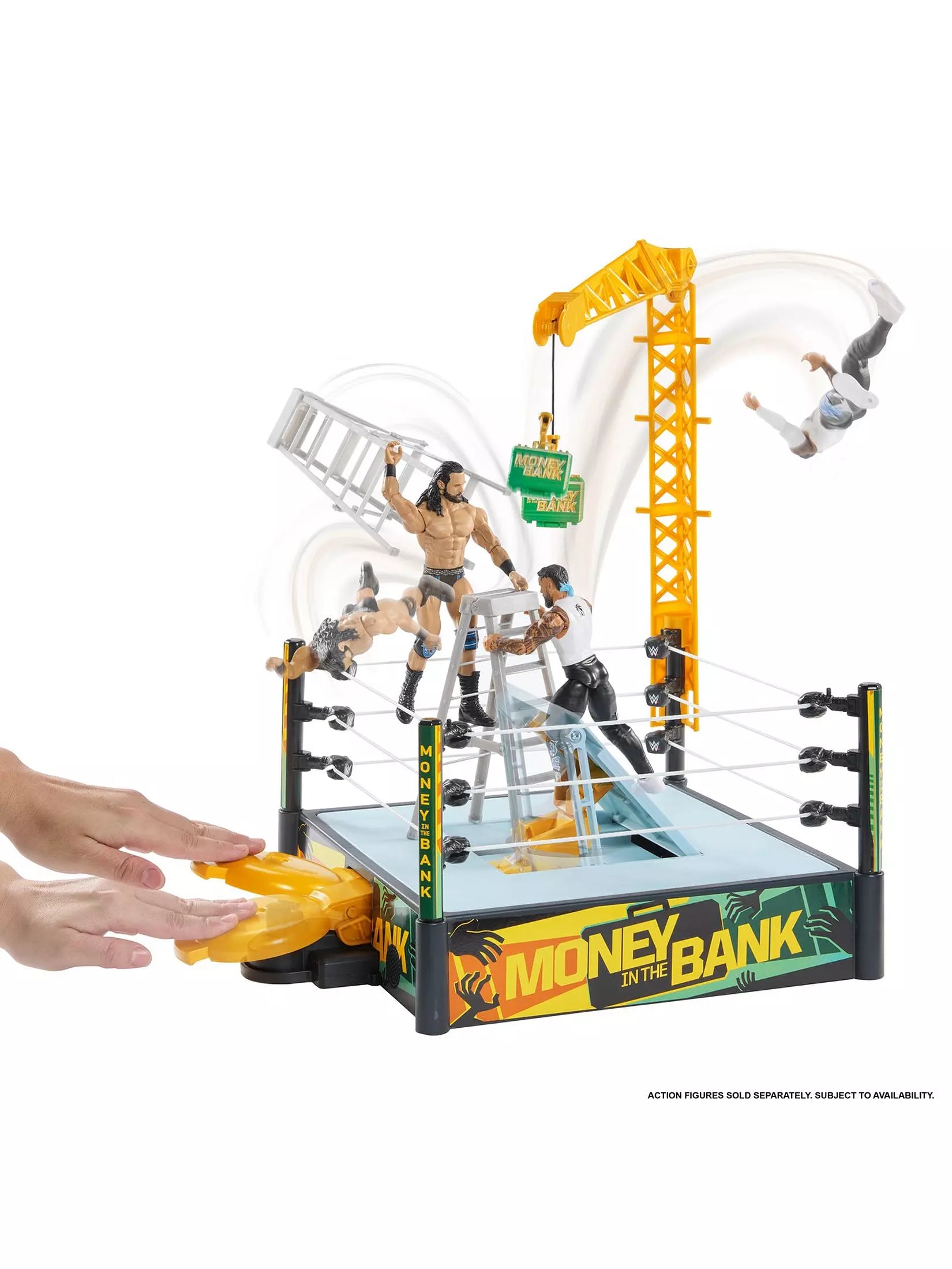 WWE Money In The Bank Cash In Ring Playset