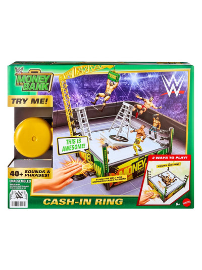 WWE Money In The Bank Cash In Ring Playset