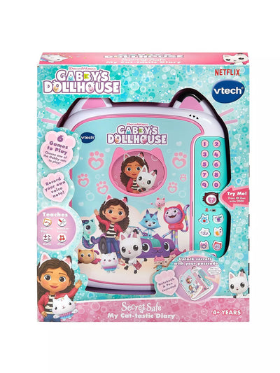 VTech Gabby's Dollhouse Cat-tastic Secret Safe Diary