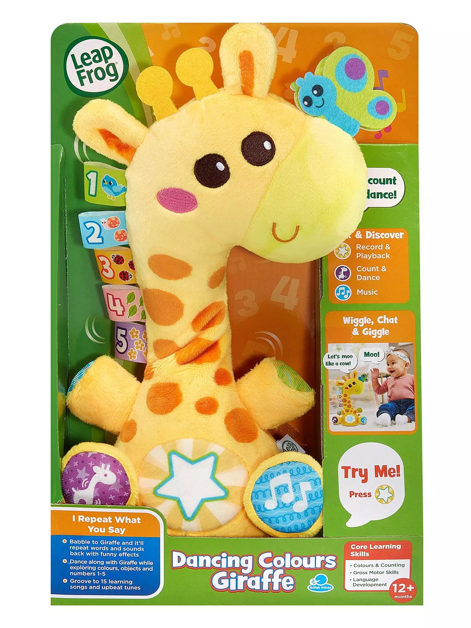 LeapFrog Dancing Colours Giraffe