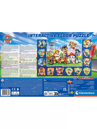Paw Patrol 24pc Interactive Floor Jigsaw Puzzle