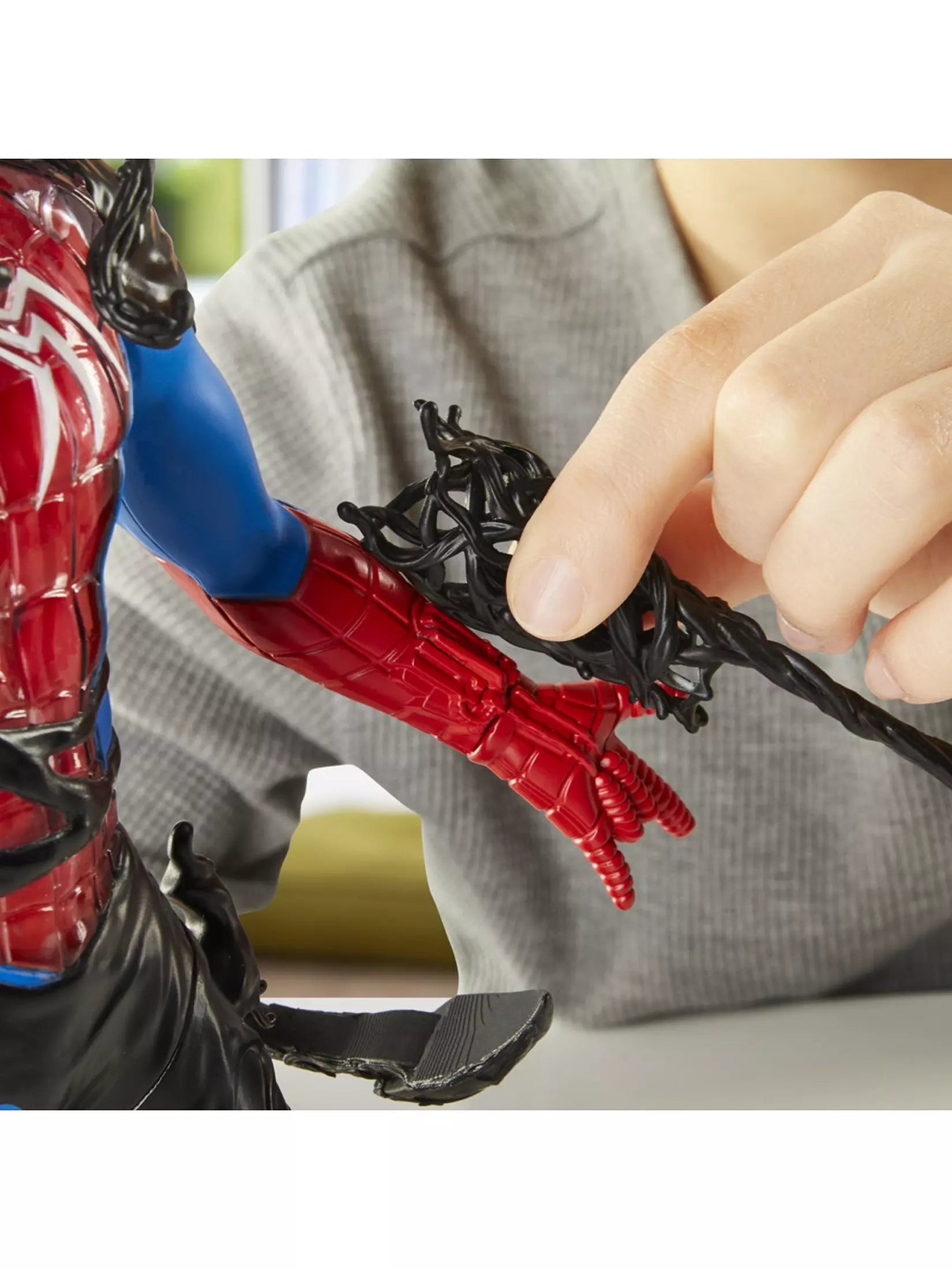 SpiderMan Venom  Versus Liquid Shifter Spiderman Figure