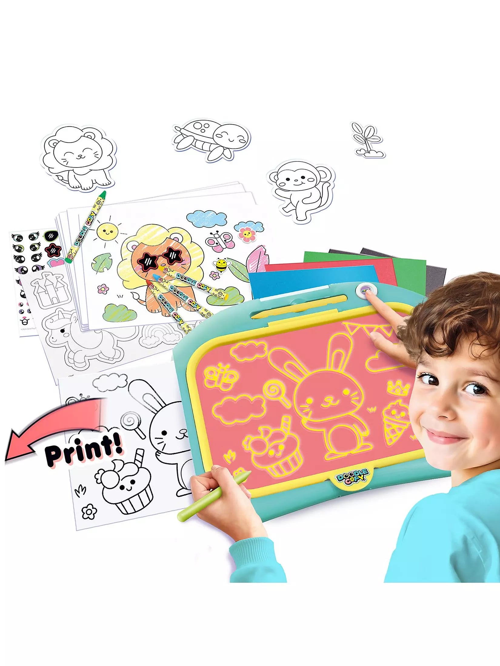 Doodle Copy Draw And Print