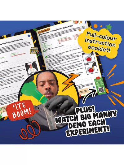 Big Manny Science Innit Chemistry Playset