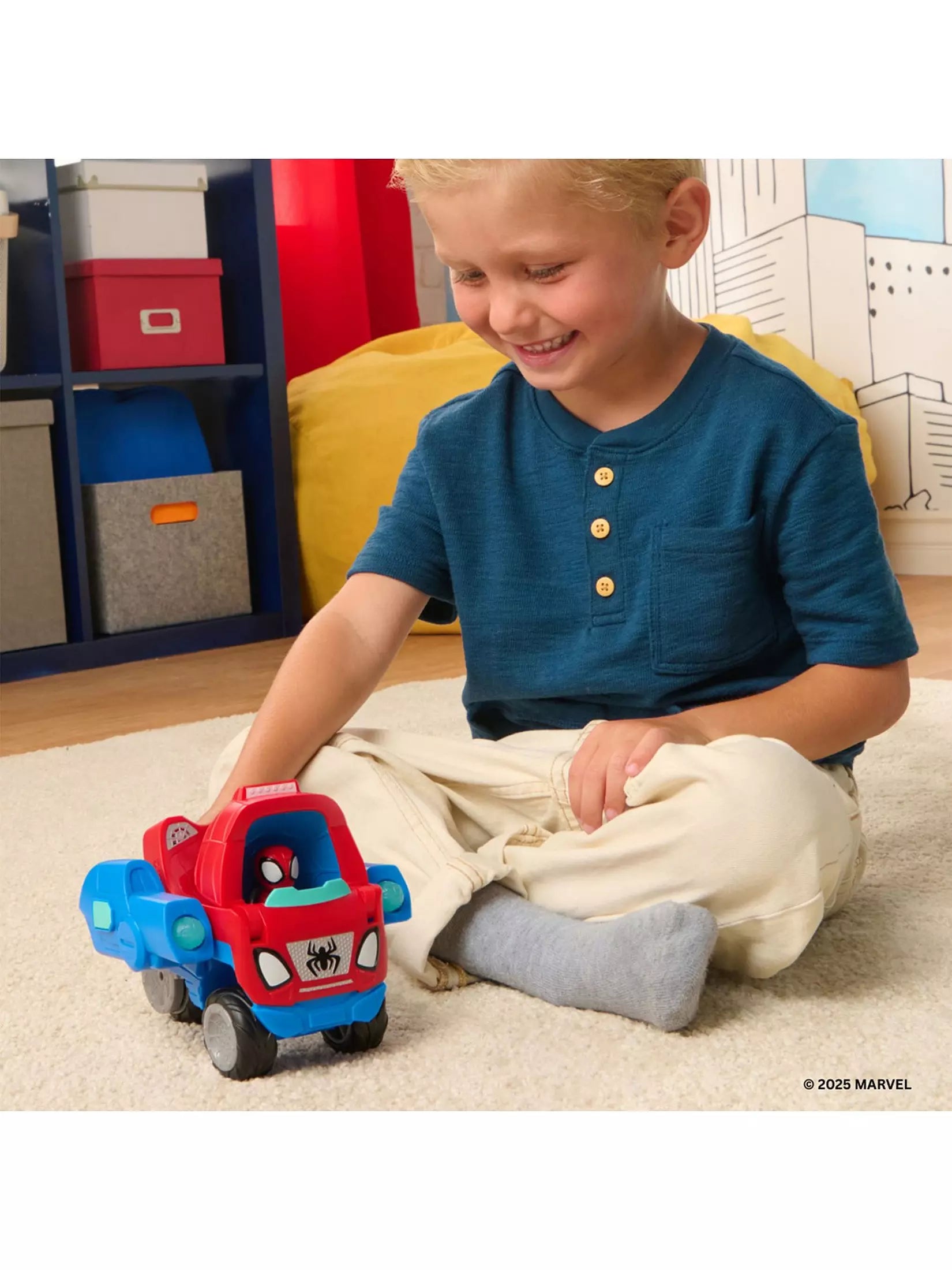 SpiderMan Spidey And His Amazing Friends Spidey's Transforming Web Wave Cruiser