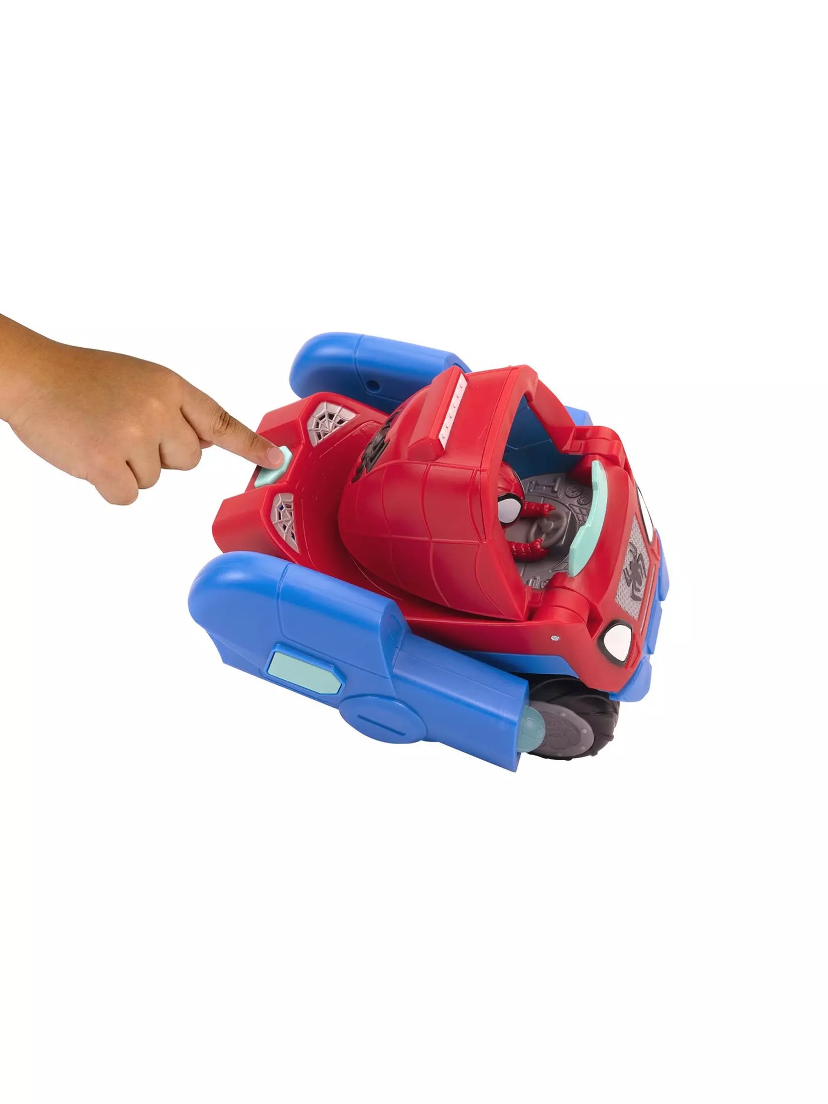 SpiderMan Spidey And His Amazing Friends Spidey's Transforming Web Wave Cruiser