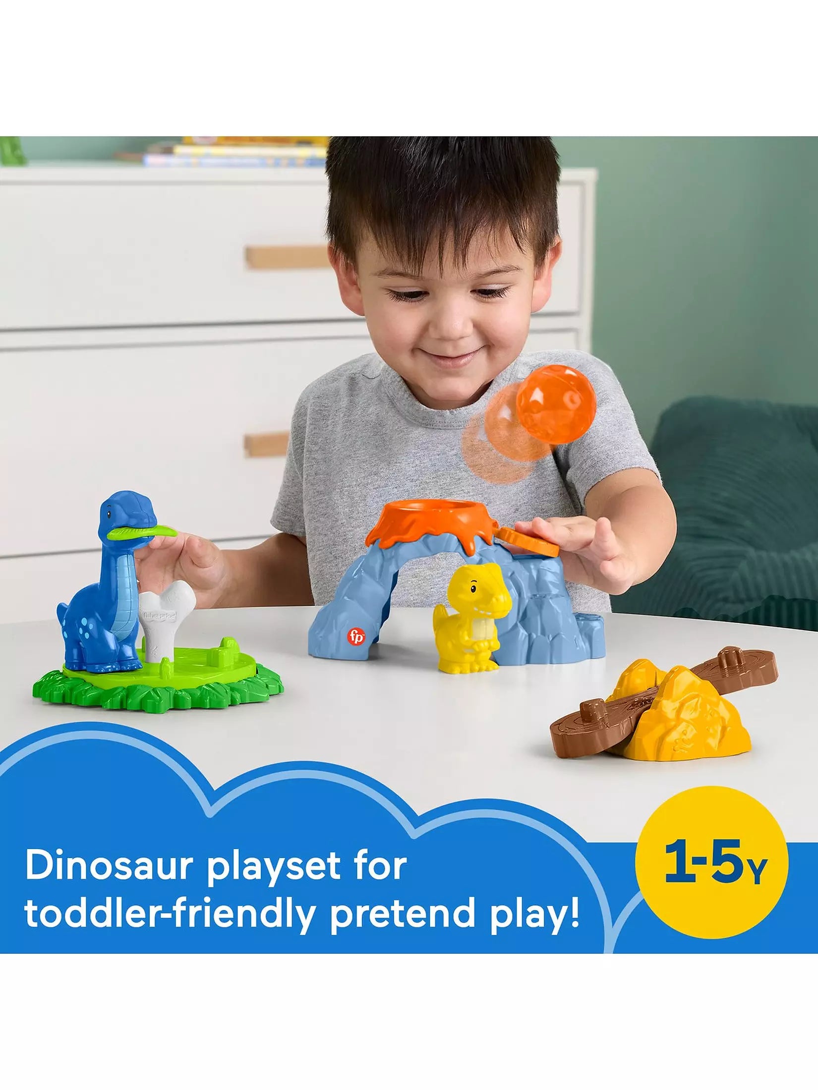 Fisher Price Spin And Play Dinosaur Playground