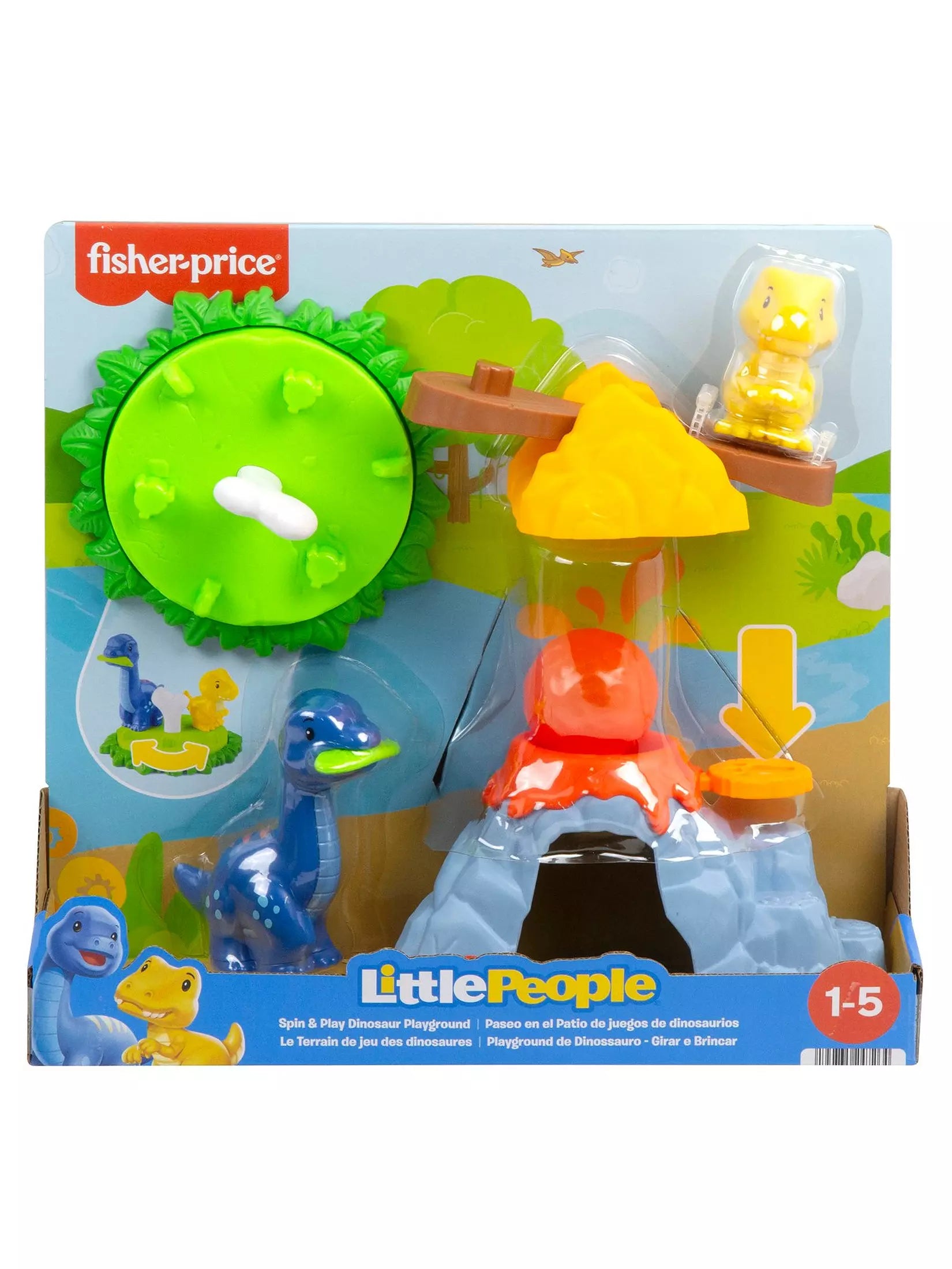 Fisher Price Spin And Play Dinosaur Playground