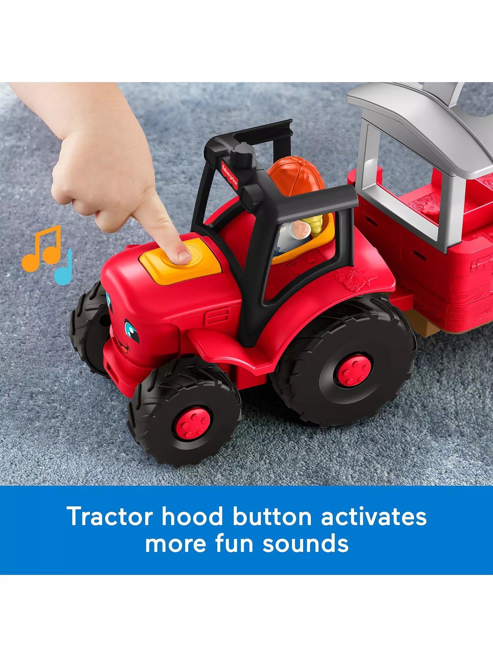 Fisher Price Little People Caring For Animals Tractor Gift Set