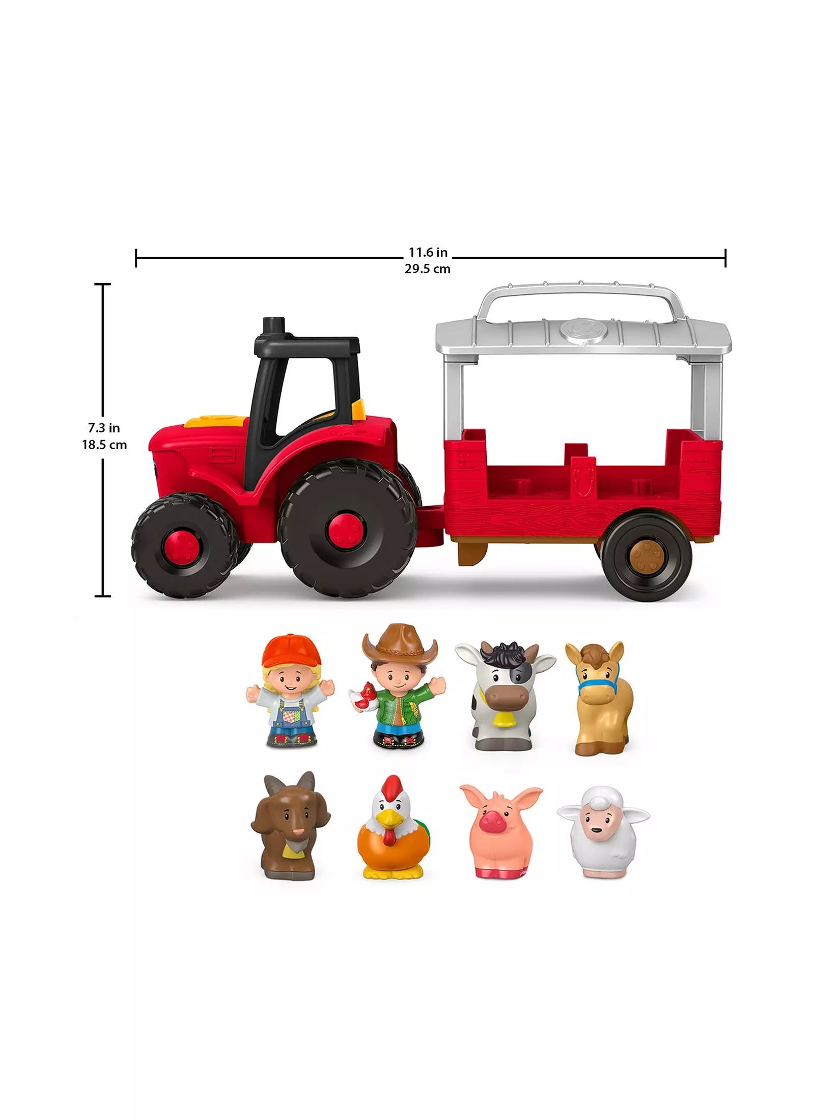 Fisher Price Little People Caring For Animals Tractor Gift Set