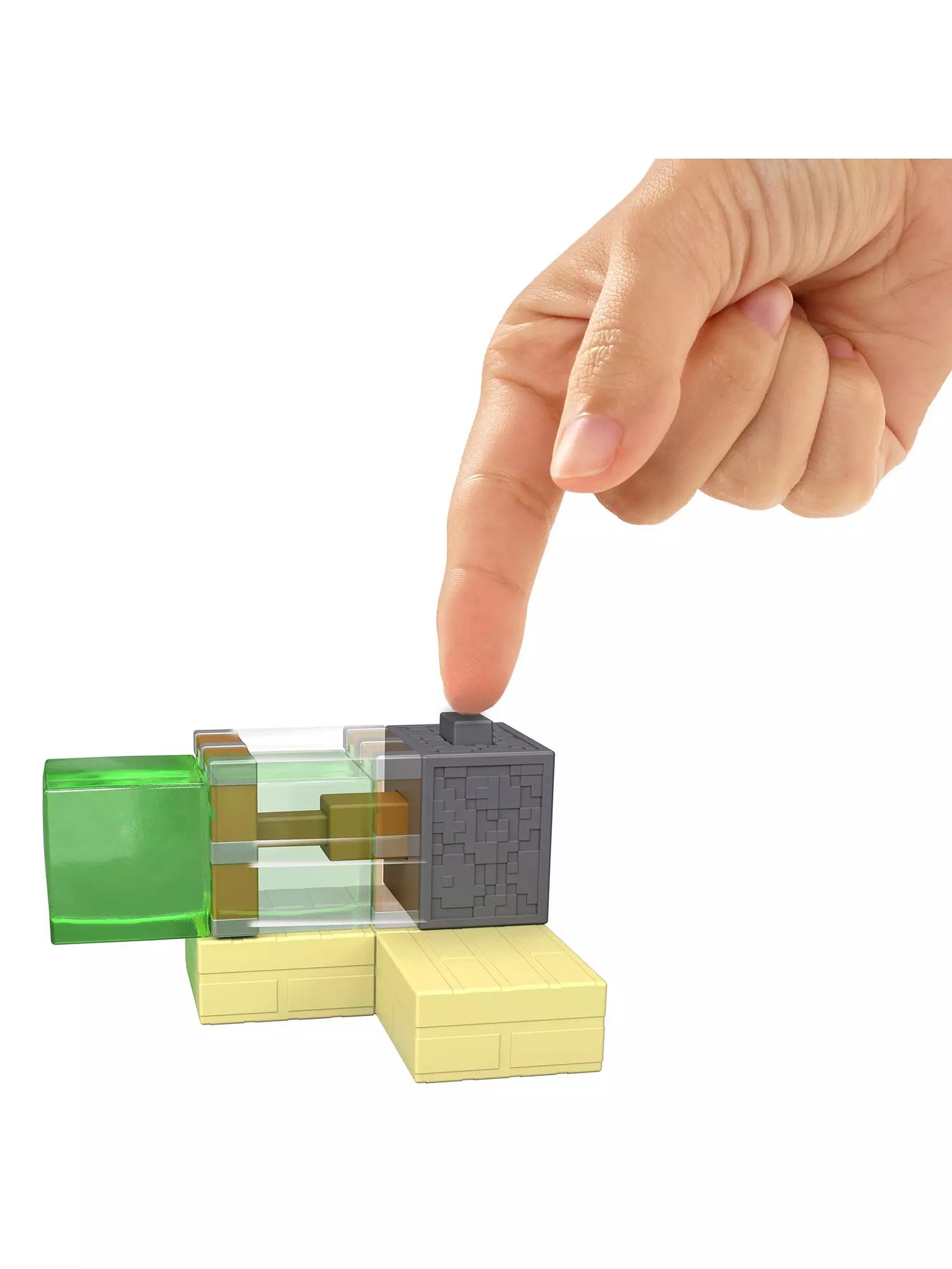 Minecraft Sticky Piston Trap Playset