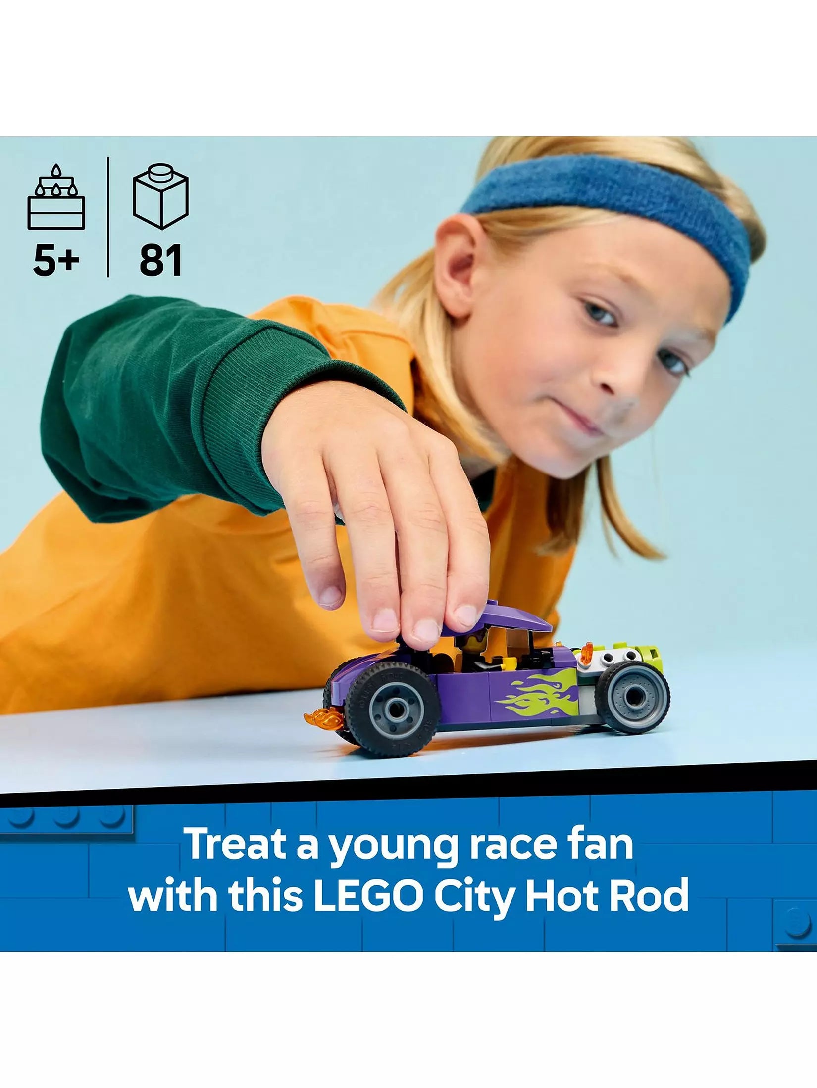 Lego City 60485 Hot Rod