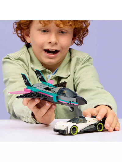 Lego City 60489 Jet vs Car