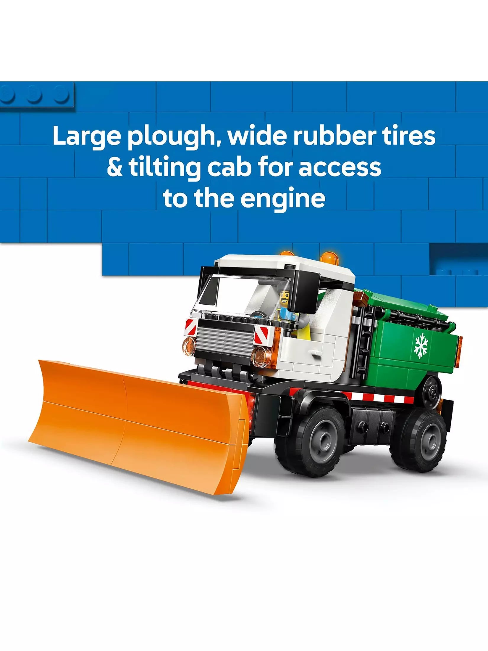 Lego City 60490 Snowplough