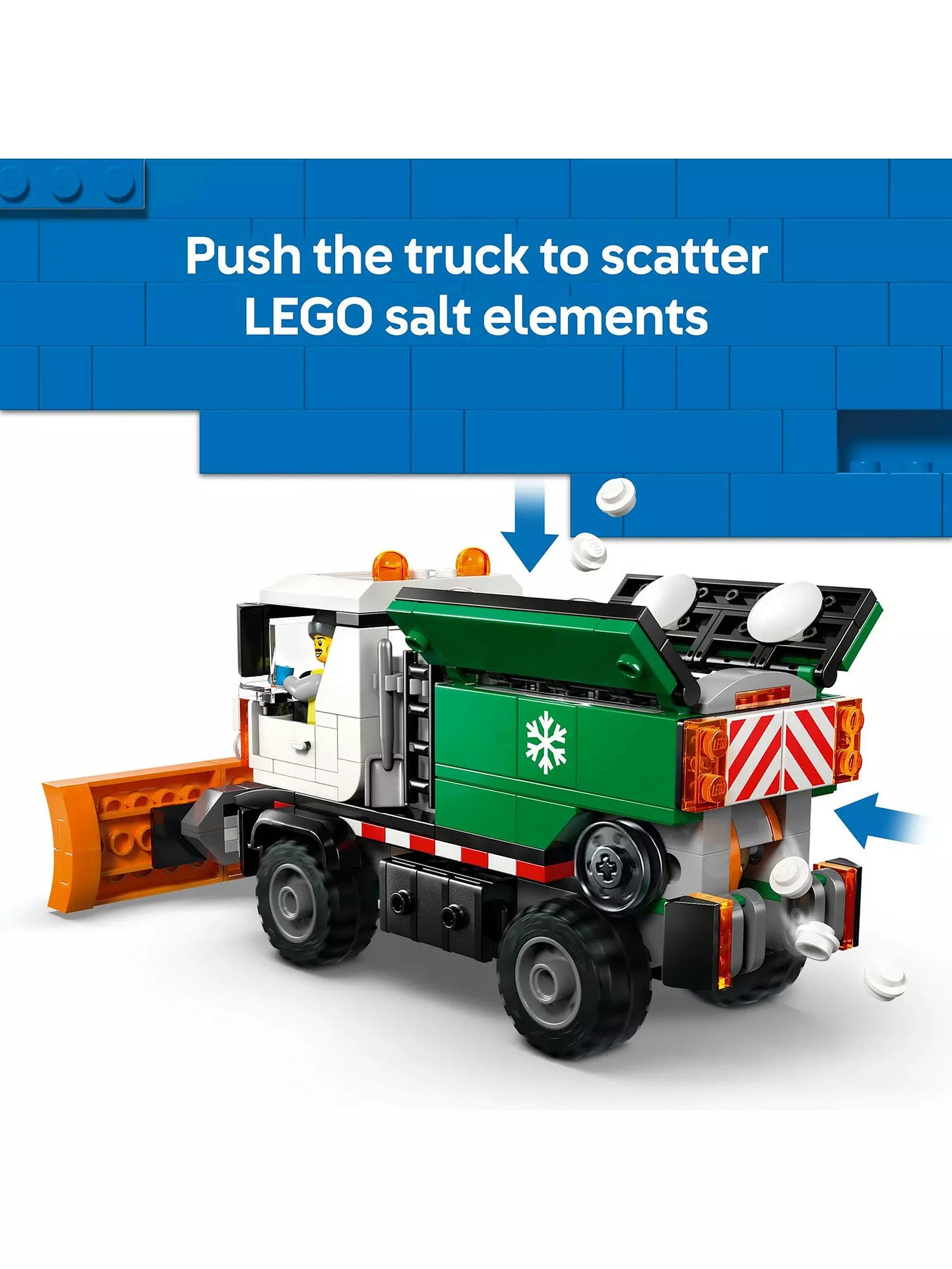Lego City 60490 Snowplough